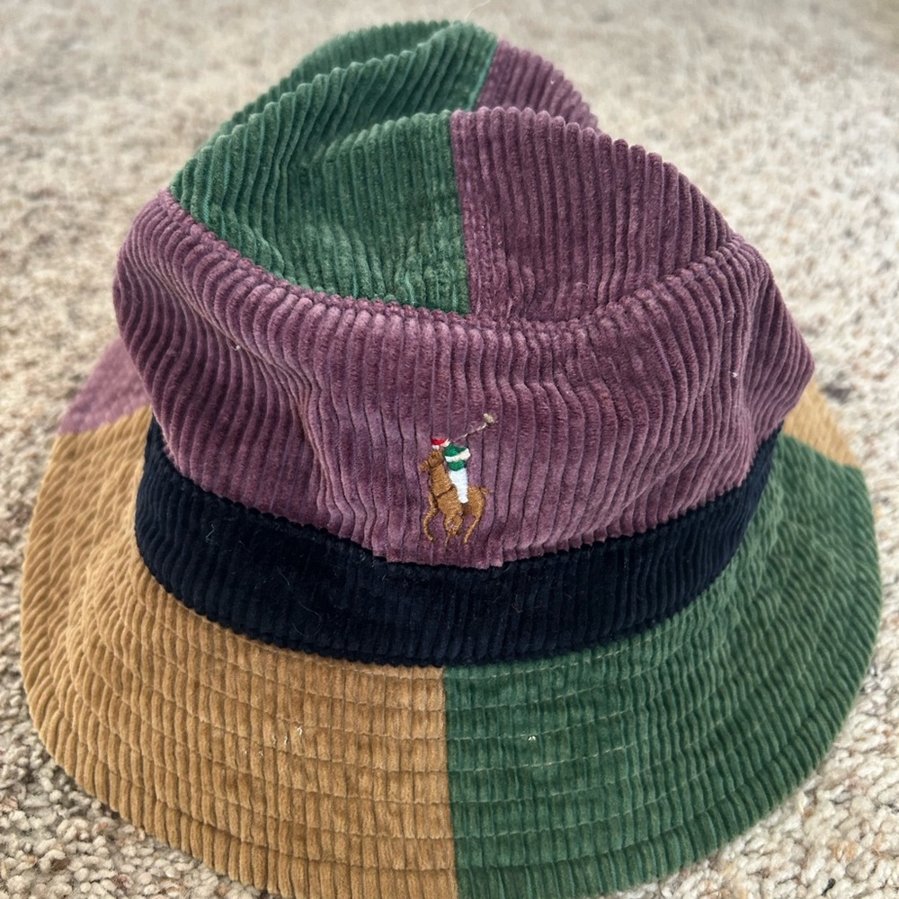 Polo by Ralph Lauren Multicolor Corduroy Hat